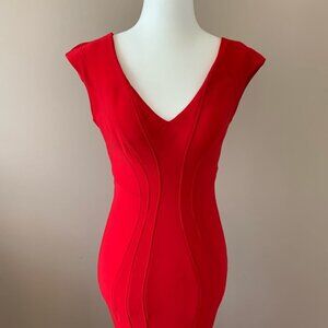Red Mermaid/Trumpet Stretch Jaw-Dropper Dress - Tags ON - Never Worn